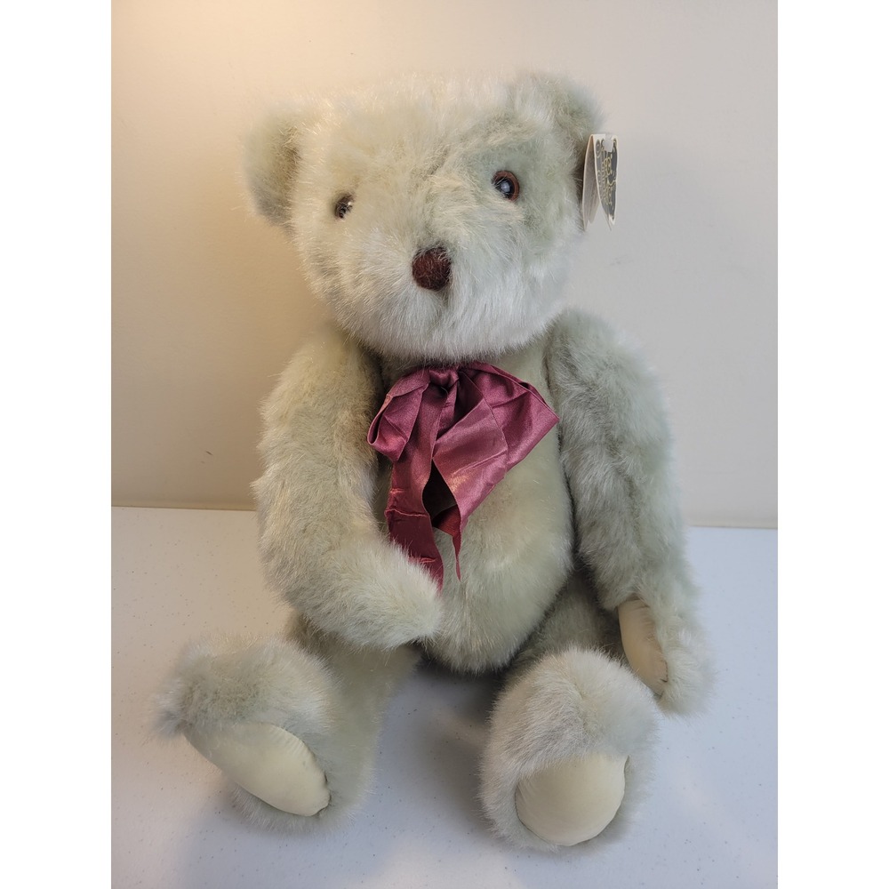 Vintage Unipak Teddy Bear Plush Unisex 19in‎ Green Good 1990
